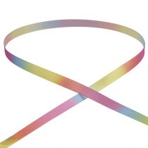 Article Ruban cadeau ruban arc-en-ciel coloré pastel 10mm 20m