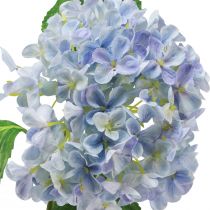 Article Hortensia artificiel bleu fleur artificielle bleu Ø15,5cm 45cm