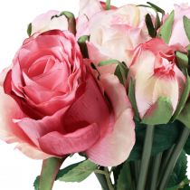 Article Roses Artificielles Roses Artificielles Roses Bouquet Décoratif 29cm 12 pcs