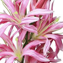 Article Fleurs artificielles, fleurs en soie décoratives lys rose 97cm