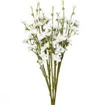 Article Branches de fleurs de cerisier Fleurs de cerisier artificielles blanches 75cm 3pcs