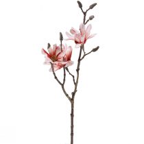 Article Branche de magnolia magnolia saumon artificiel 58cm