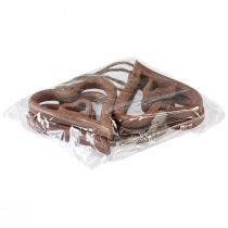 Article Coeur en bois coeurs en bois naturel à suspendre 8×11cm 4 pcs