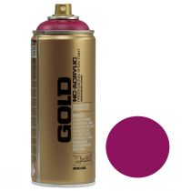 Spray Peinture Spray Rose Montana Or Satiné Mat 400ml