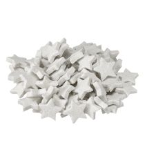 Article Étoiles dispersées avec crème pailletée 2,5 cm 96 pièces