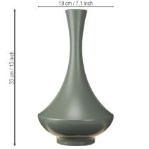 Article Vase aux courbes élégantes, décoration intérieure moderne, 33 cm