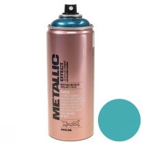 Spray de peinture effet spray peinture métallisée bleu Caraïbes 400ml