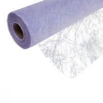 Chemin de table déco polaire Sizoweb violet clair 30cm 25m
