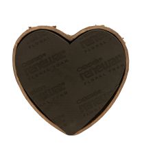 Article 2 cœurs en mousse florale OASIS® Renewal® Biolit®, 26 x 24 x 5 cm, pour compositions florales