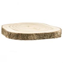 Article Tranche d&#39;arbre jacinthe des bois naturel Ø20-25cm 1 pc
