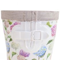 Botte en caoutchouc cache-pot aspect céramique H17,5cm