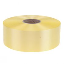 Article Ruban à friser ruban cadeau ruban noeud jaune clair 50mm 100m