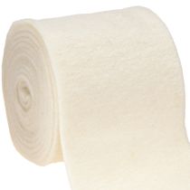 Article Ruban de feutre 15 cm x 5 m blanc