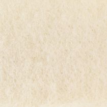 Article Ruban de feutre blanc 7,5 cm, 5 m