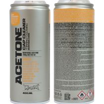 Spray nettoyant acétone + diluant Montana Cap Cleaner 400ml