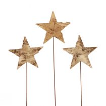 Étoiles décoratives à coller sur écorce d&#39;arbre étoiles de décoration Avent 22cm 24pcs