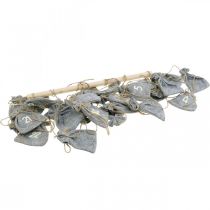 Article Calendrier de l'avent à remplir sac décoration de l'avent H110cm