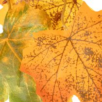 Article Guirlande artificielle en feuilles d’érable 165 cm, décoration automnale multicolore