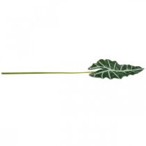 Article Flèche artificielle feuille plante artificielle alocasia déco vert 74cm