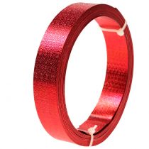 Ruban aluminium fil plat rouge 20mm 5m