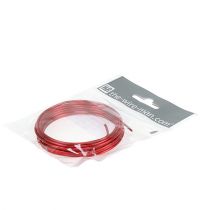 Article Fil Aluminium 2mm Rouge 3m