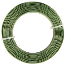 Article Fil d'aluminium vert Ø2 mm pour décoration artisanale, 500 g, 60 m