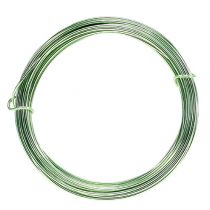 Article Fil aluminium 2mm 100g vert menthe