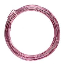Article Fil d&#39;aluminium 2mm 100g rose