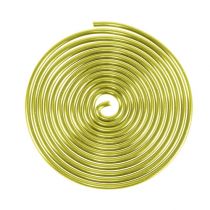 Escargot en aluminium métal escargot or 2mm 120cm 2pcs
