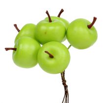fruits artificiels. Lot de 48 mini pommes décoratives de 2 cm 4 couleurs assorties