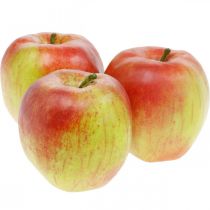 Pomme artificielle, fruit décoratif Ø8cm 4pcs