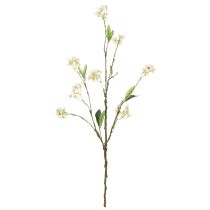 Article Branche de pommier en fleurs, branche de fleur artificielle, blanche, 65 cm, 1 pièce