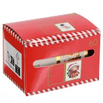 Article Autocollants Étiquettes autocollantes pour cadeaux de Noël 5,5 cm 60 pièces