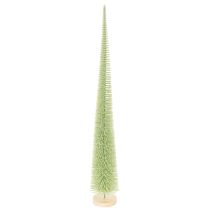 Article Sapin de Noël artificiel, sapin décoratif sur socle en bois, 60 cm