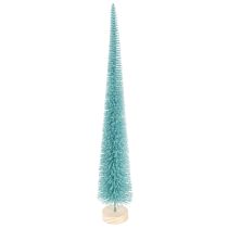 Article Sapin de Noël artificiel, fin, avec base en bois, 40 cm