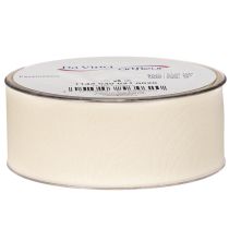 Article Ruban décoratif en velours crème 40 mm x 20 m pour décoration intérieure et emballage cadeau
