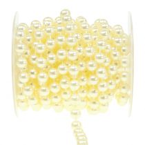 Ruban De Perle Crème 10mm 6m