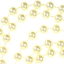 Ruban De Perle Crème 10mm 6m