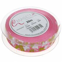 Article Ruban organza papillon 25mm ruban décoratif rose ruban cadeau 20m