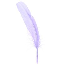 Article Plumes artisanales teintes en plumes d&#39;oie violettes 20g x 2pcs