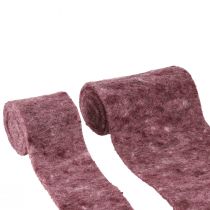 Article Feutre artisanal Berry ruban décoratif feutre L7/15cm L1/1m lot de 2
