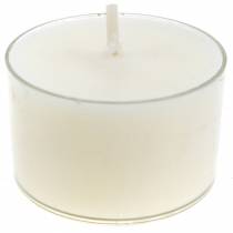 PURE Nature Lights bougies chauffe-plat cire de colza Ø38mm 40pcs nature