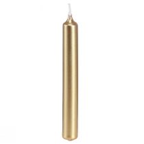 Article Bougies de sapin bougies pour sapin de Noël or 13x105mm 20 pcs