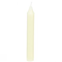 Article Bougies d&#39;arbre bougies bâton Ø13mm bougies jaune H10cm 22 pcs