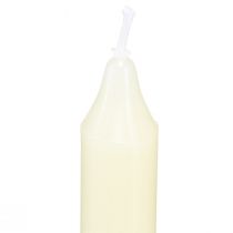 Article Bougies d&#39;arbre bougies bâton Ø13mm bougies jaune H10cm 22 pcs