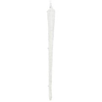 Article Décoration d&#39;arbre en verre glaçon à suspendre 19 cm 3 pièces