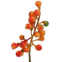 Bouquet de baies orange L20cm