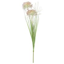 Fleur artificielle boule fleur allium oignon ornemental artificiel rouge vert 90cm