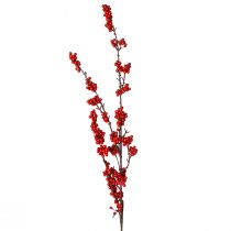 Article Branche de baies branche décorative rouge baies rouges artificielles 115cm