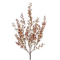 Branche de baies artificielles rouges 48 cm 1 p.